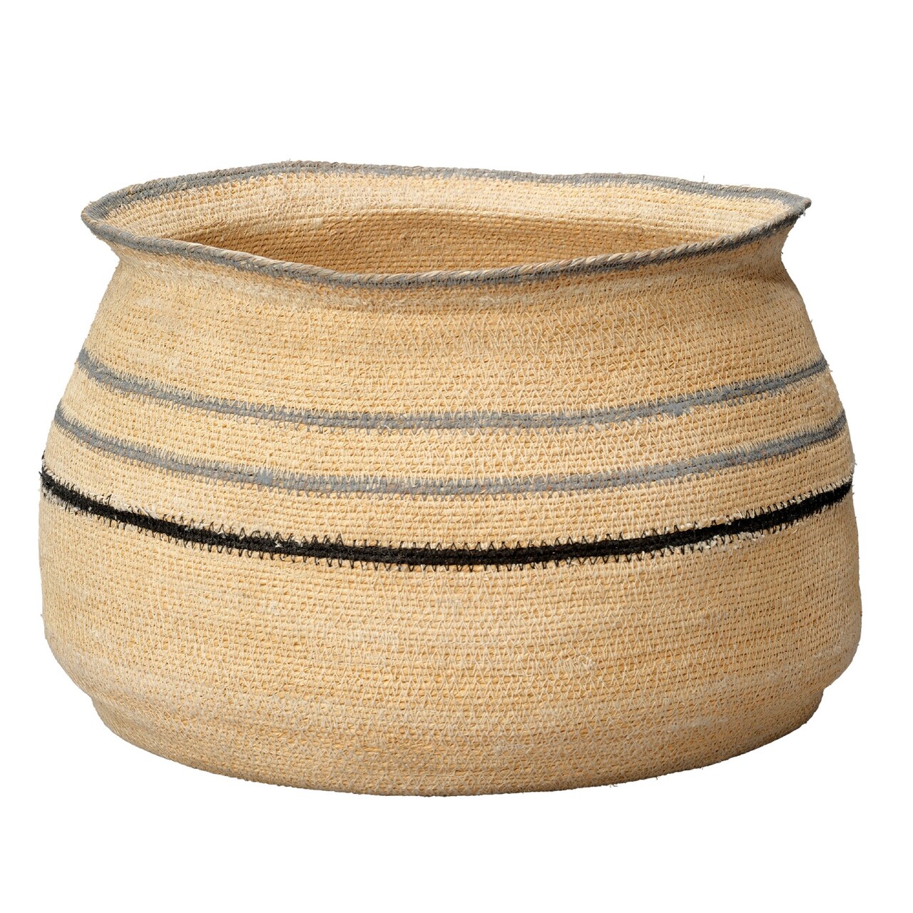 Jamie Young Company Handwoven Natural Seagrass Accent Basket - 17" - Beige